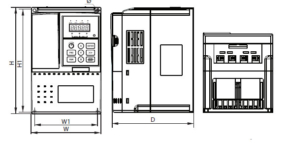 Габаритные размеры ESQ-760