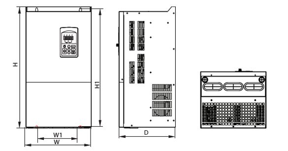 Габаритные размеры ESQ-760